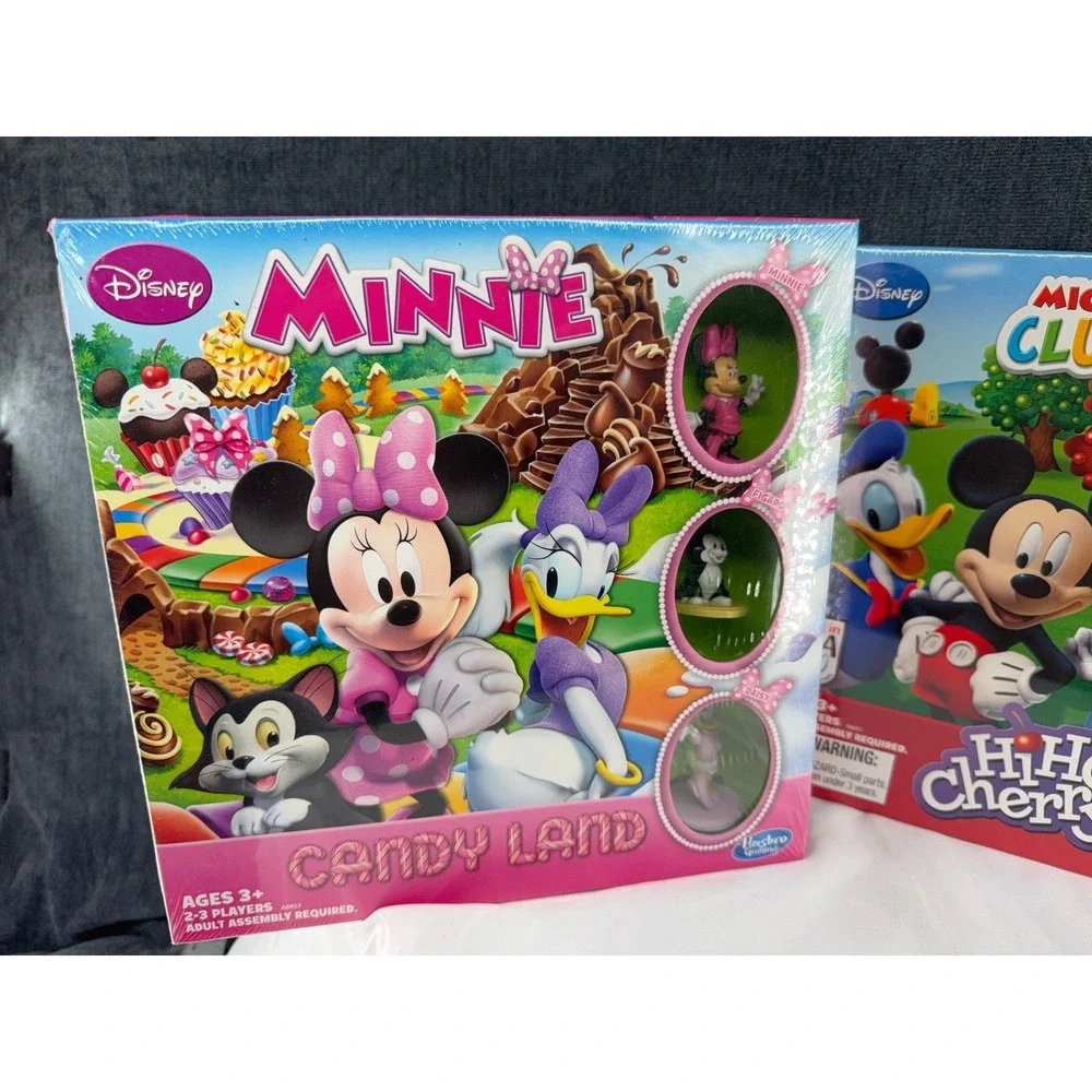 Disney Mickey Mouse Clubhouse & Minnie Games Toys Lot 2013 Sealed Fisher-Price